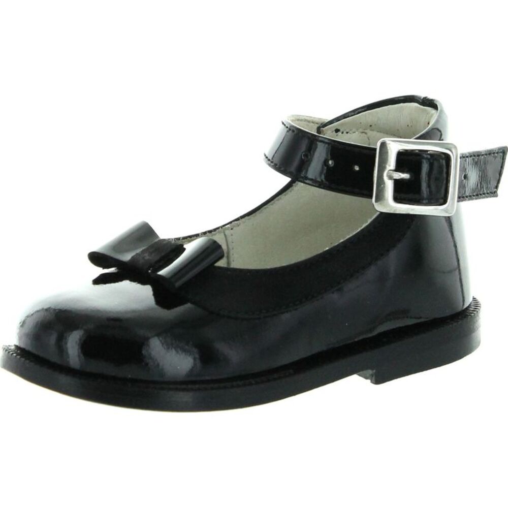 Oxford 62-2292 Black InfantG flats-shoes 19 NEW